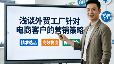 浅谈外贸工厂针对电商客户的营销策略
