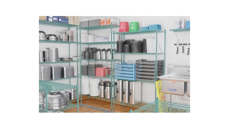 加拿大商用酒店厨房后厨货架工程项目成功案例分享