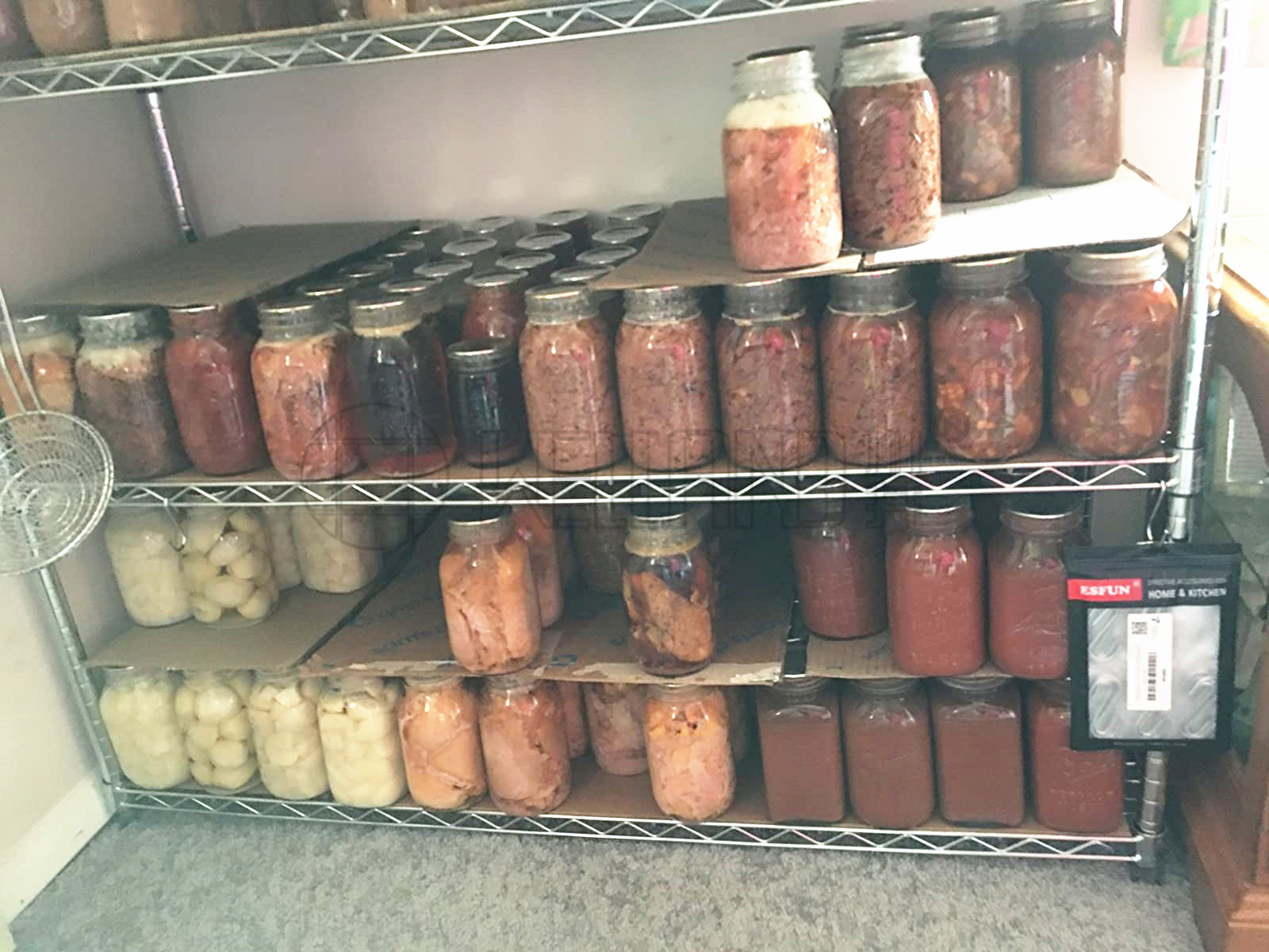 副食品腌制食物蔬菜瓶罐收纳 蜂蜜粮油储物架 地下室货架厂商