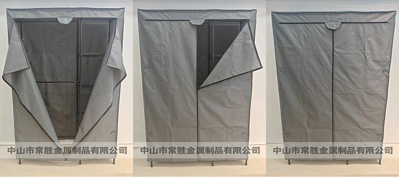 热销带环保防尘布罩简易衣橱架推荐 (2)