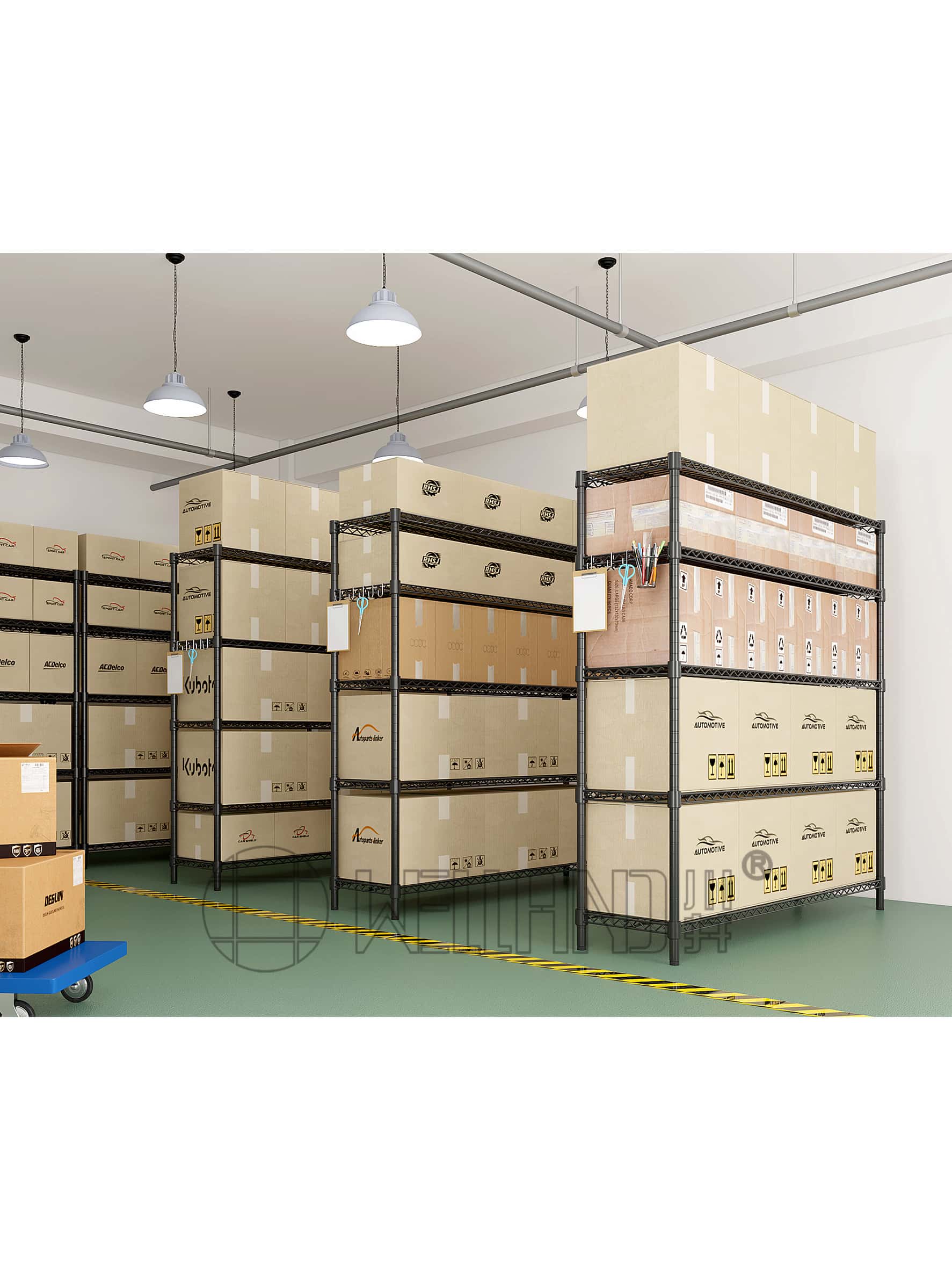 碳钢喷粉仓库货架 碳钢喷粉仓库货架