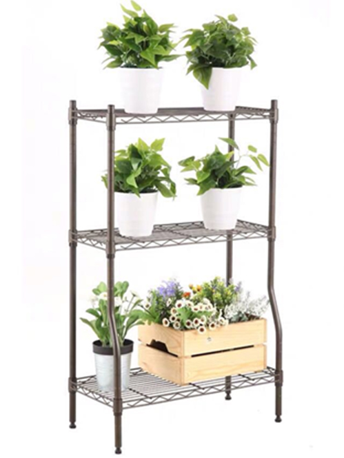 三层室内植物展示架