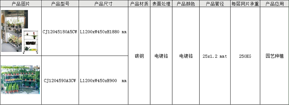 花草植物种植园艺盆栽储物架