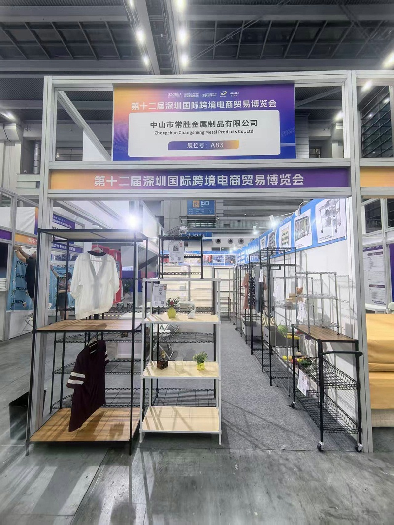 第十二届深圳跨境电商展｜中山常胜展位A83，27年置物架工厂邀您共探新品 (2)